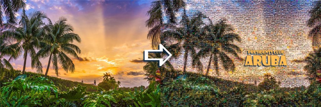 Photo Mosaic Take a photo of each person and turn it into a mosaic you will never forget
